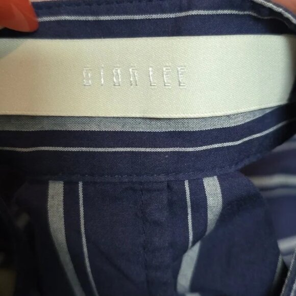 Striped Navy Women's Top - Picture 8 of 12